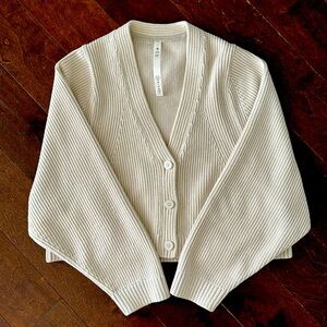 Lululemon Cropped Cardigan